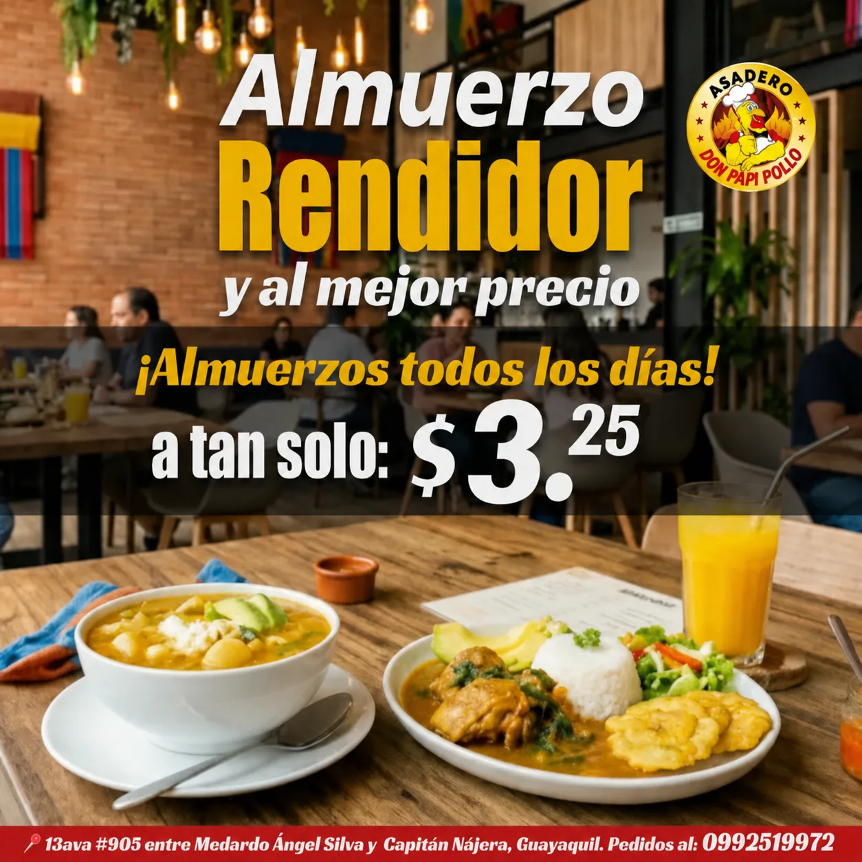 Almuerzo Completo
